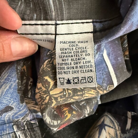 Marvel X Reyn Spooner Guardians Of The Galaxy Aloha Shirt Short Sleeve Button-Do - Picture 5 of 5